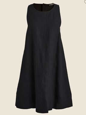 J. Crew Maxine button- back dress in linen. Size XXL.